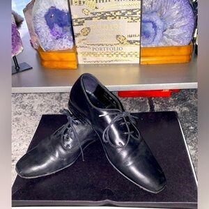 Dior Boys Black Leather Lace-up Formal Dress Shoes Size 36 (worn 1/2 times)